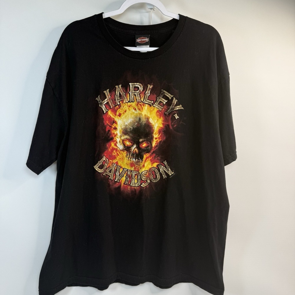 Harley Davidson Motorcycles Sidewinder Chimney Rock North Carolina T-shirt XXL